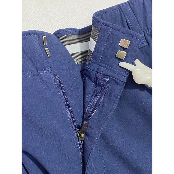 Under Armour Women’s Links Pants Size 10 Blue Golf Performance Stretch Casual - Picture 6 of 12